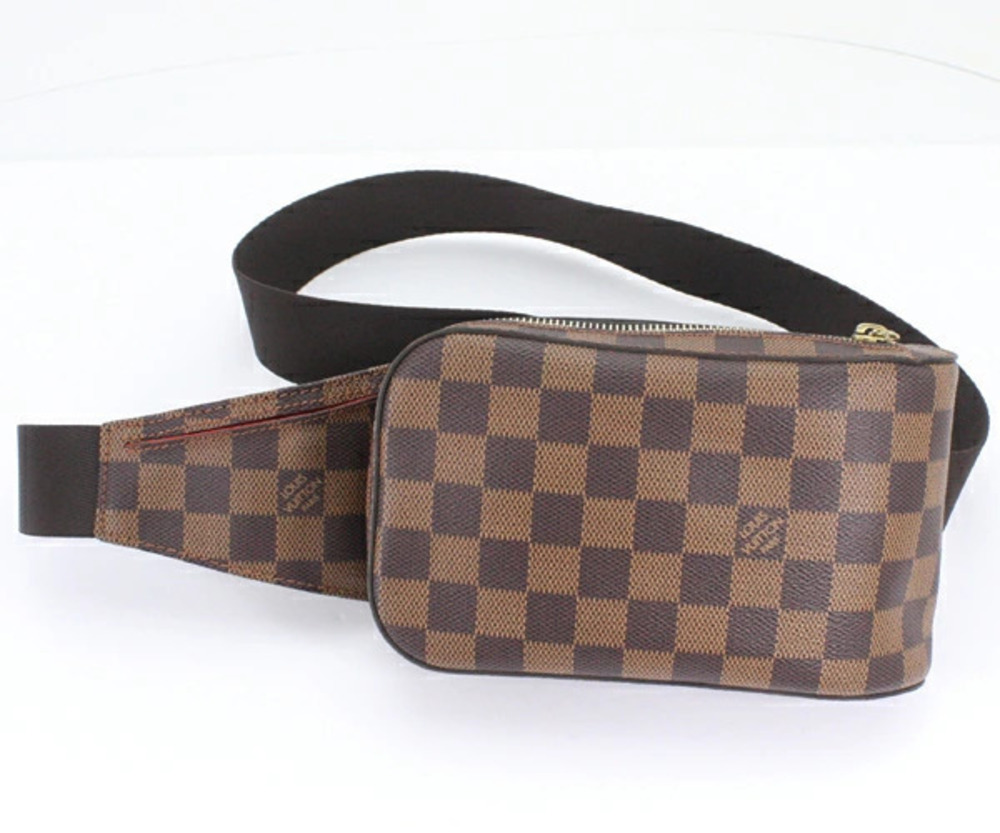 Louis Vuitton waist body Damier Geronimos bag